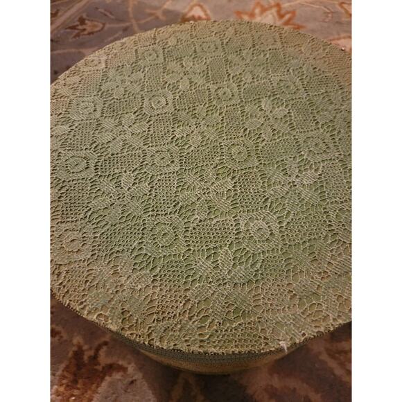 Vintage Lace Hat Box And Hats Green Lace And Glenover And More main image 4